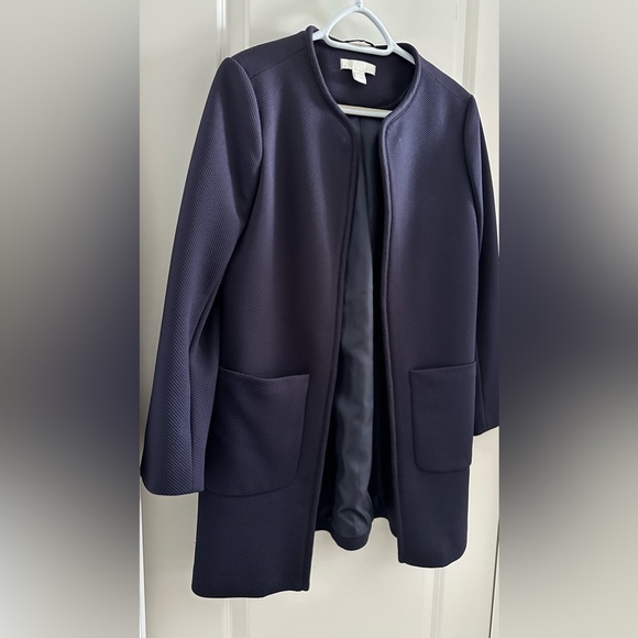 H&M navy blue blazer size M - Picture 2 of 7